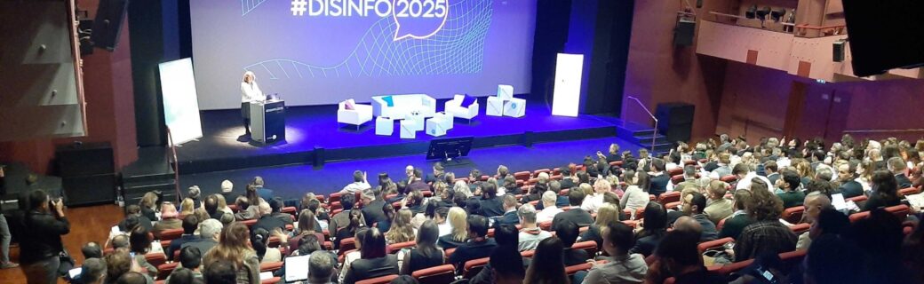 Na konferenci EU DisinfoLab o izzivih AI na področju dezinformacij